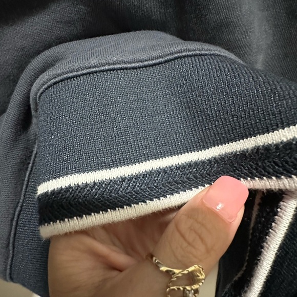 A.P.C. Navy Break Sweatshirt NWOT Size Medium - Picture 6 of 8